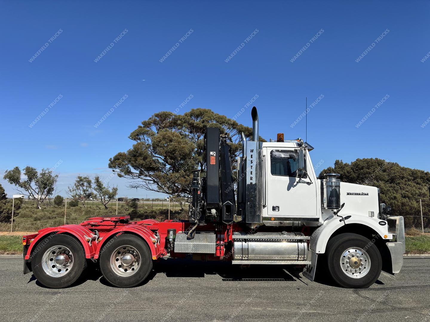 2012 Western Star 4800 Series Hiab Crane image 8