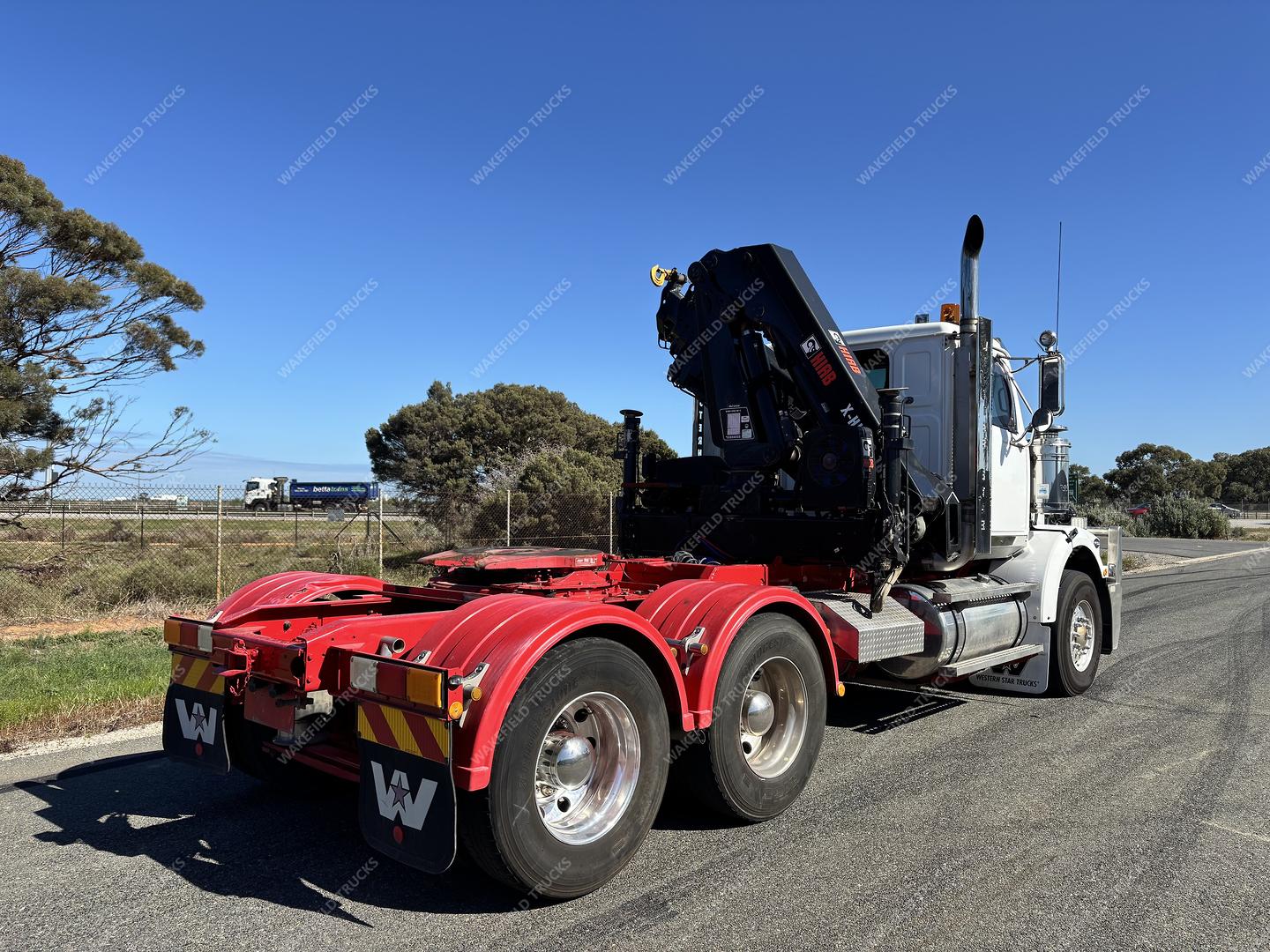 2012 Western Star 4800 Series Hiab Crane image 7