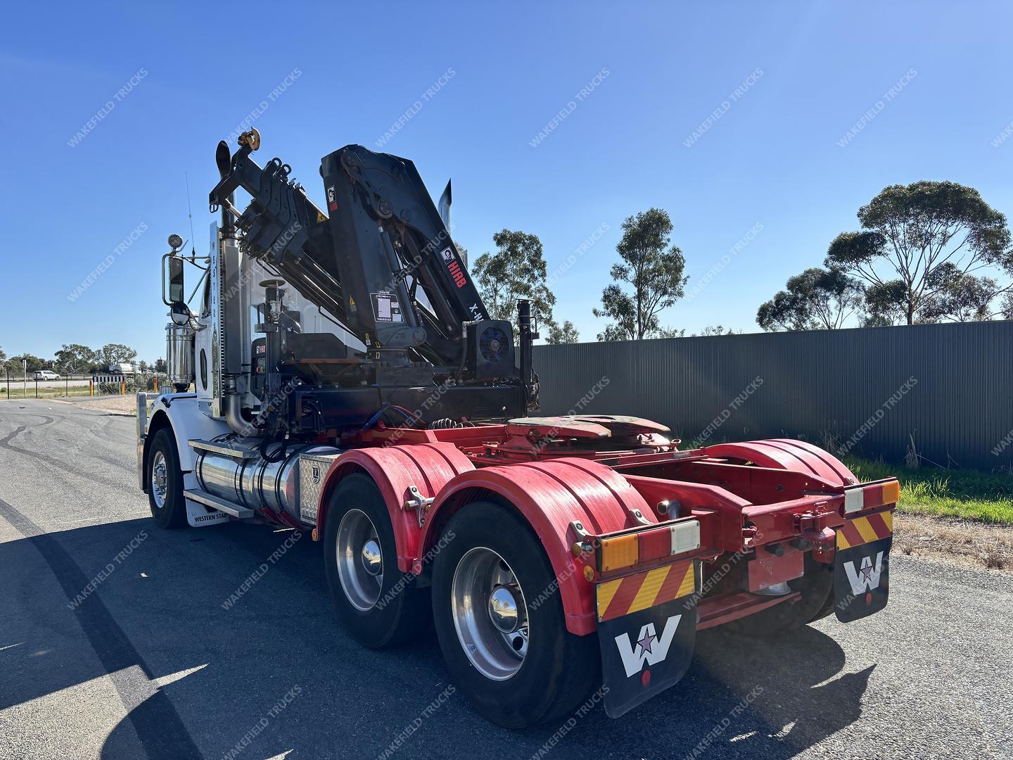 2012 Western Star 4800 Series Hiab Crane image 5