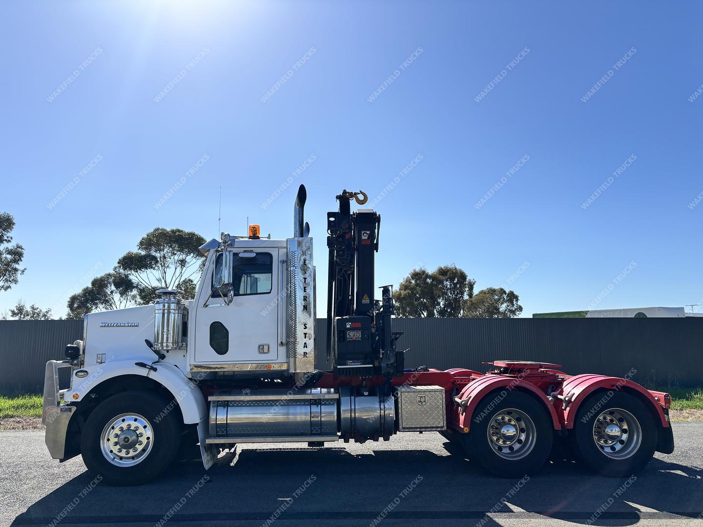 2012 Western Star 4800 Series Hiab Crane image 4