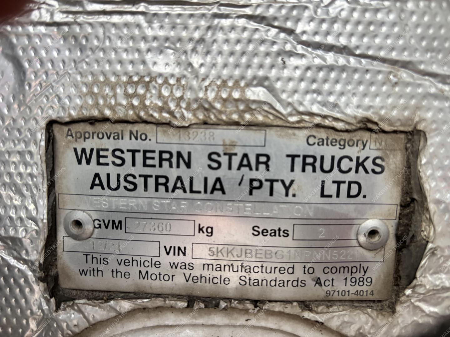 2021 Western Star 4800 Series 4800 FXB Prime Mover image 19