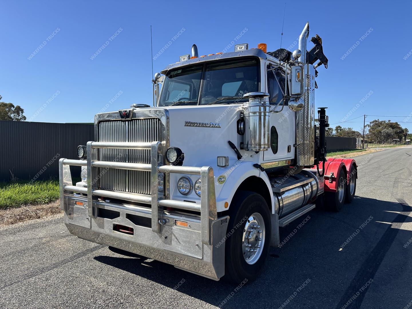 2012 Western Star 4800 Series Hiab Crane image 3